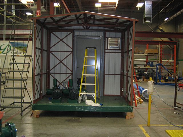Pump House Skid Enclosure